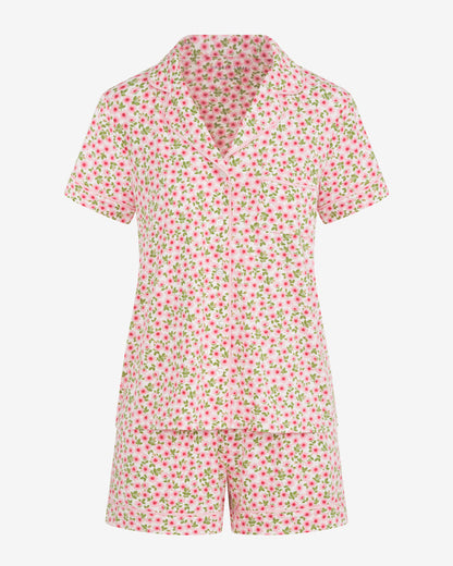 Draper James Pink Multi Sara Pajama in Wild Rose