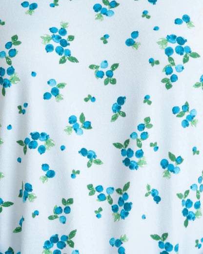 Draper James Blue Multi Amelia Pajama Set in Berries