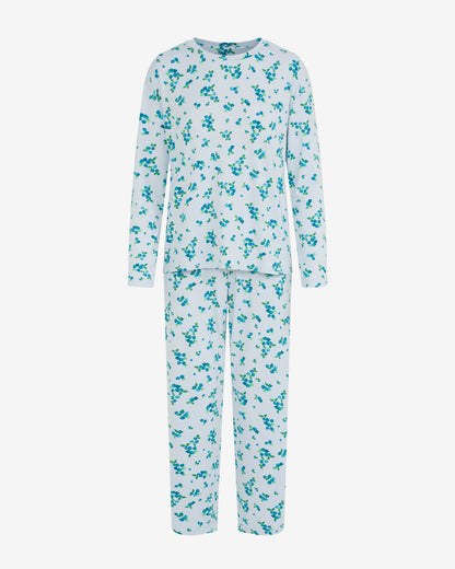 Draper James Blue Multi Amelia Pajama Set in Berries