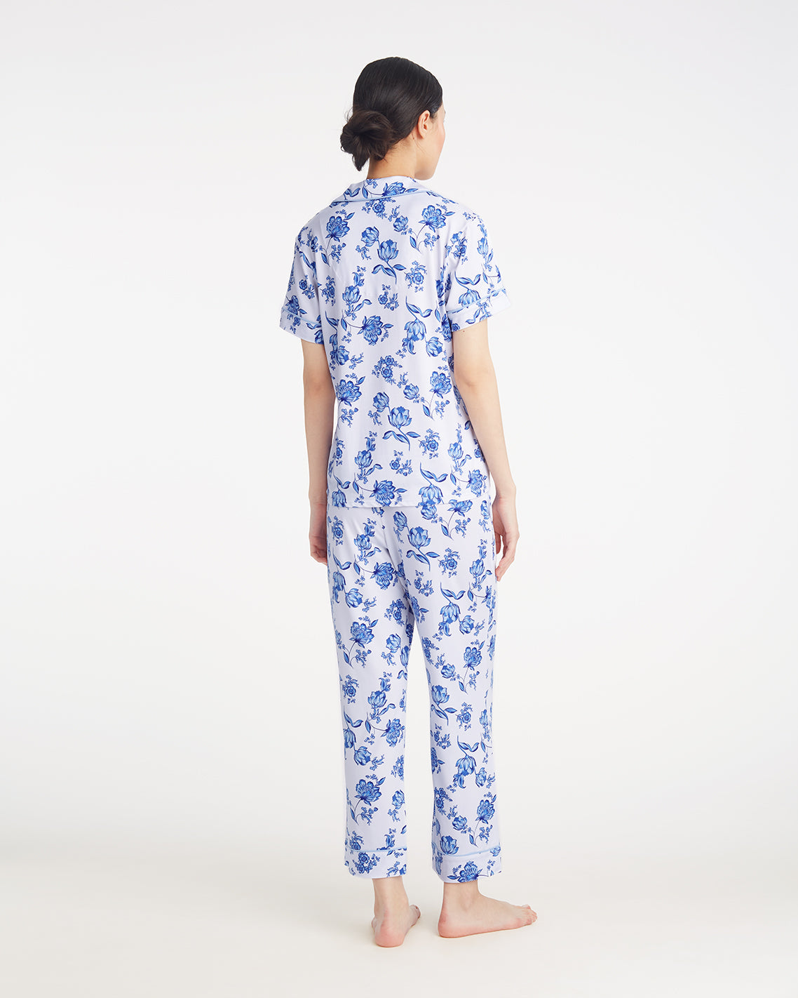 Draper James Magnolia Toile Linda Pajama Set in Magnolia Toile