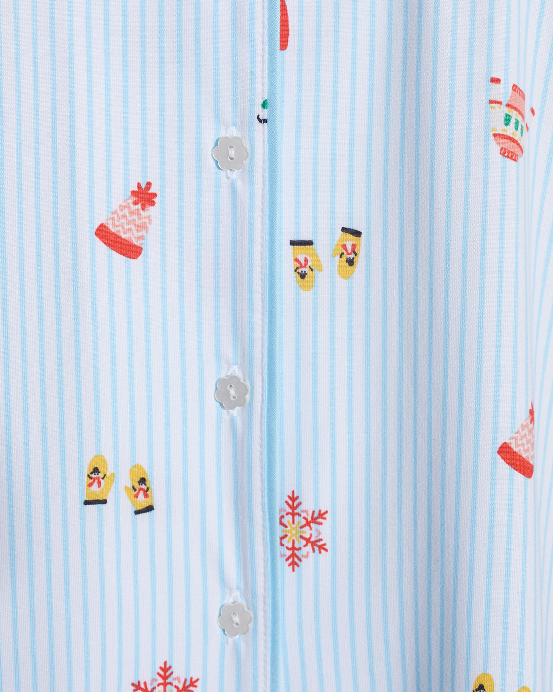 Draper James Winter Wonderland Linda Long-Sleeve Pajama Set in Winter Wonderland