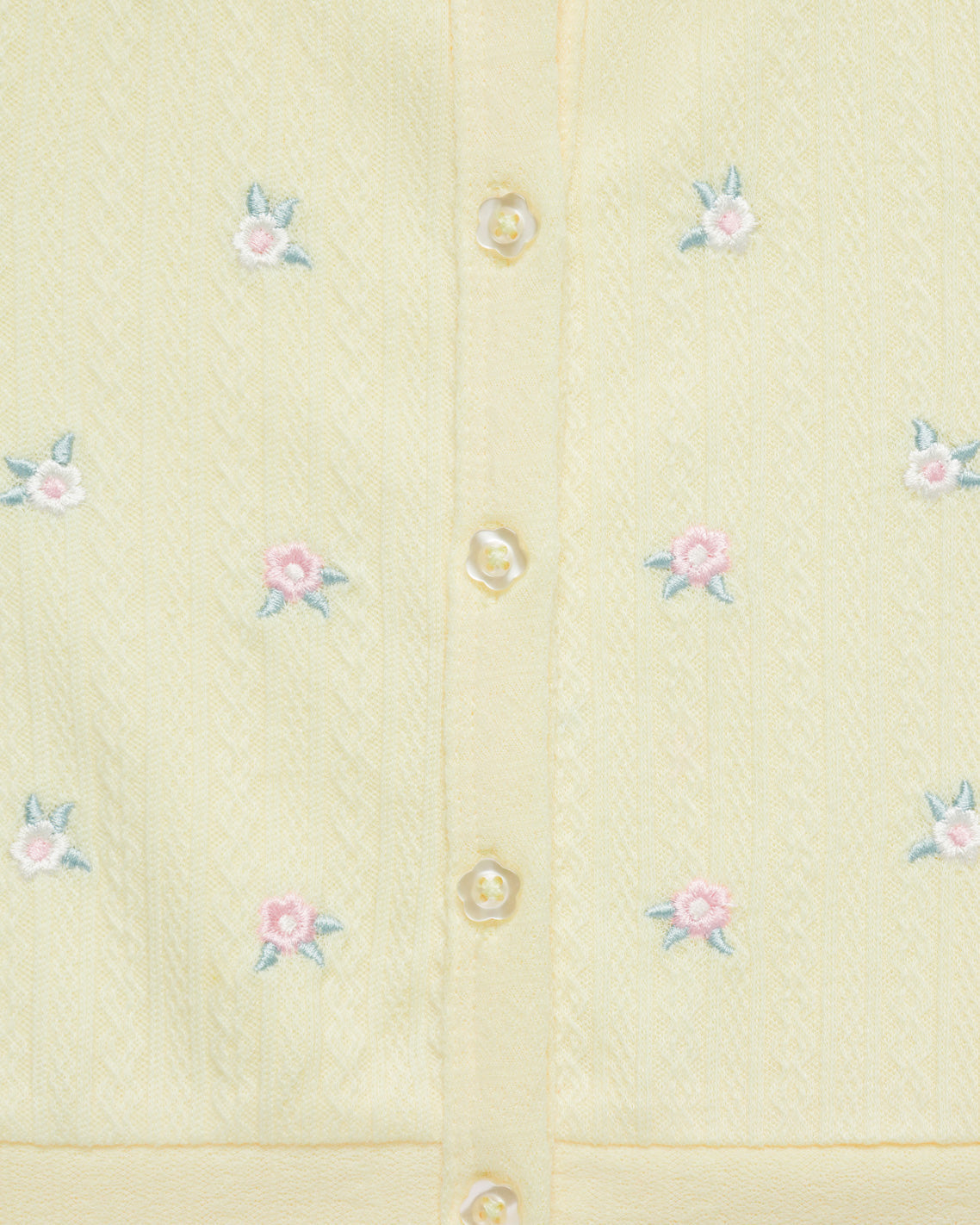 Draper James Yellow Floral Sweater Knit Skirt Set with Bow in Yellow