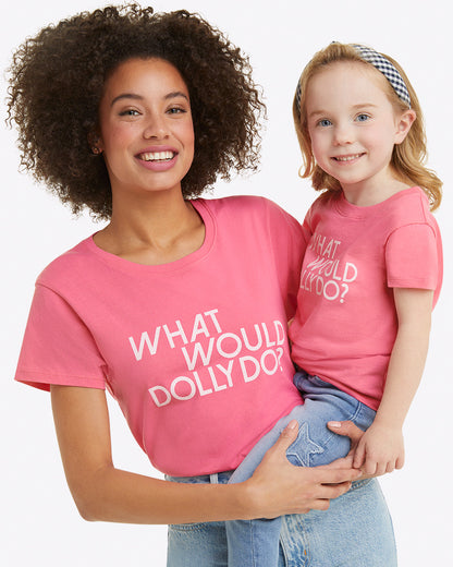 Draper James Pink Kids WWDD Pink T-Shirt