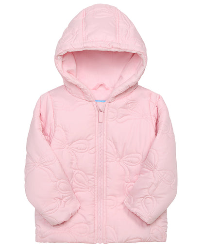 Draper James Light Pink Girls Zip Up Jacket