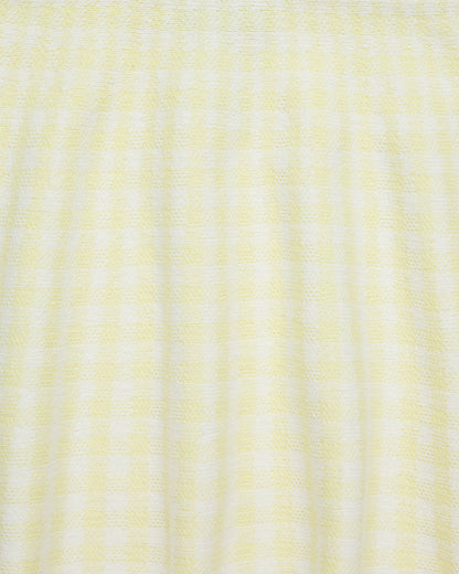 Draper James Yellow Sweater Knit Skirt Set with Headband in Yellow