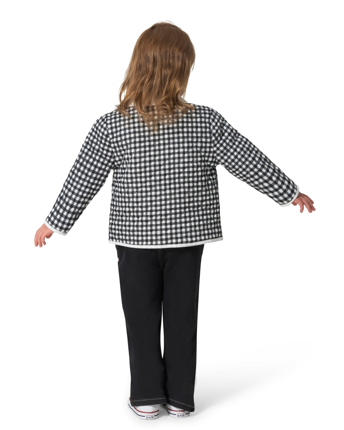 Draper James Black Multi Girls' Top, Pant And Jacket Set