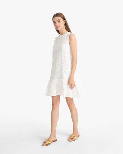Draper James Multicolor Tommie Mini Dress in Embroidery