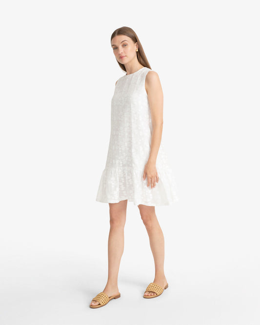 Draper James Multicolor Tommie Mini Dress in Embroidery