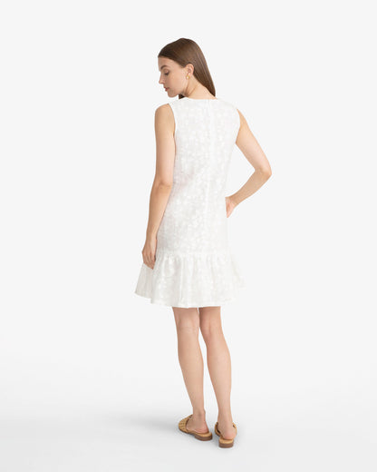 Draper James Multicolor Tommie Mini Dress in Embroidery