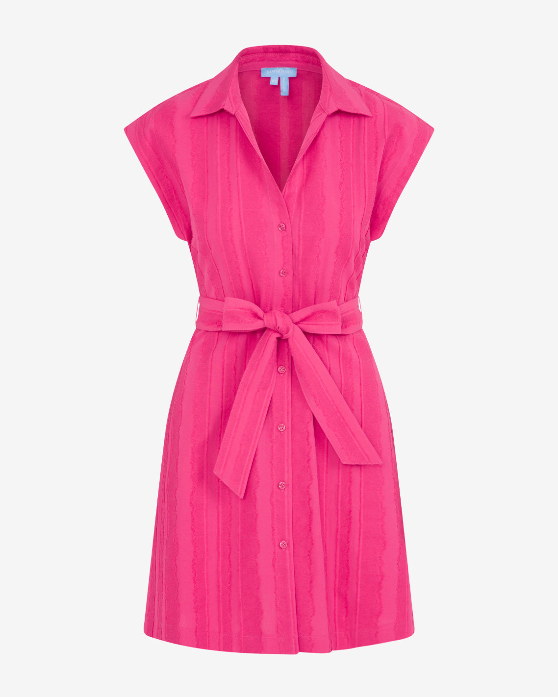 Draper James Pink Trisha Mini Shirtdress