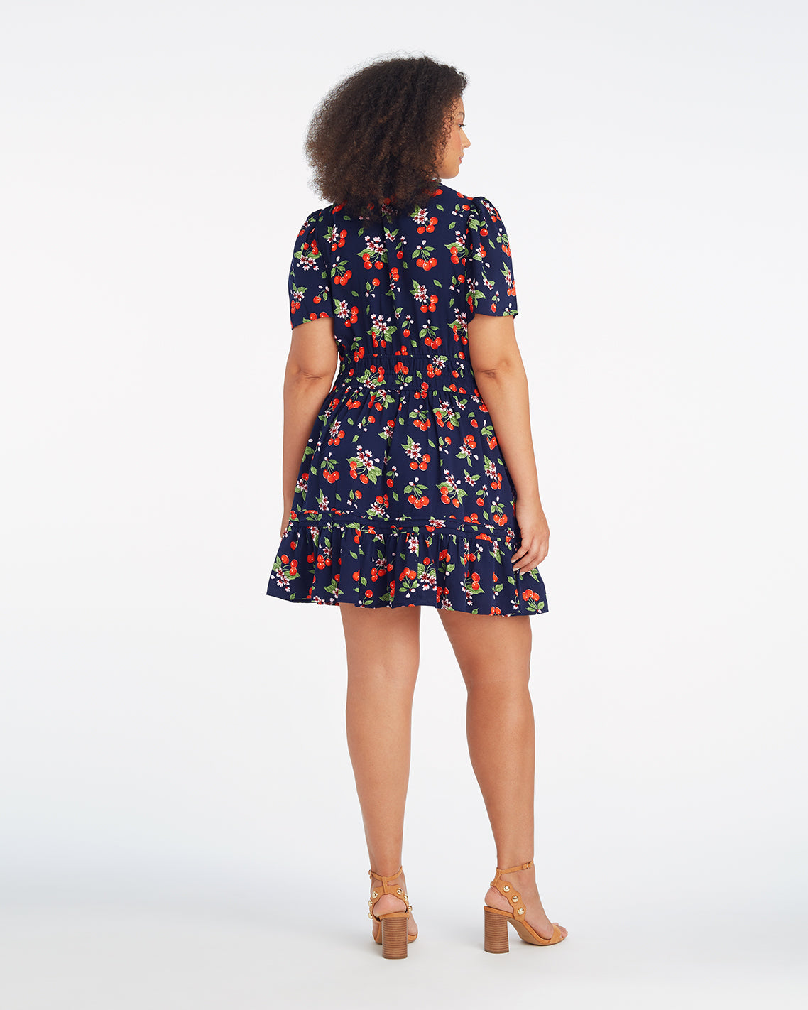 Draper James Cherry Blossom Wilson Mini Dress in Cherry Blossom