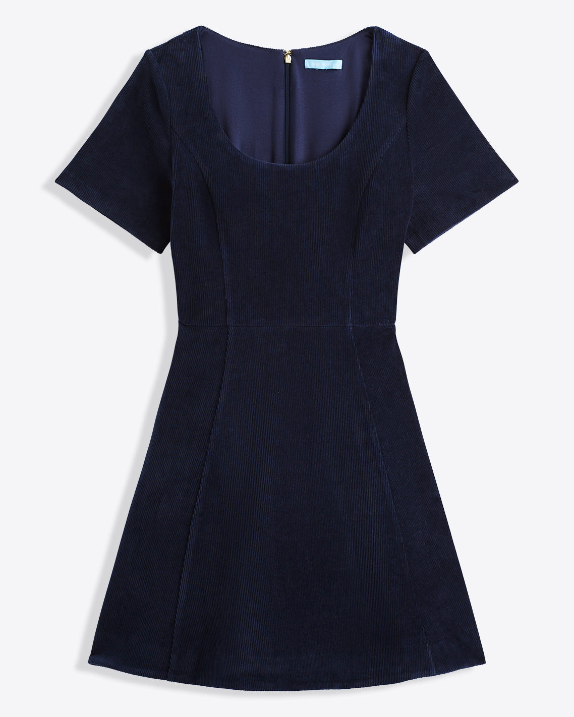 Draper James Nassau Navy Mae Love Circle Dress