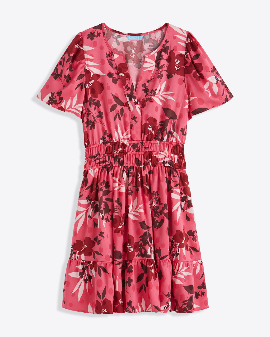 Draper James Spring Floral Wilson Mini Dress in Spring Floral