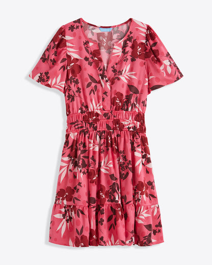 Draper James Spring Floral Wilson Mini Dress in Spring Floral