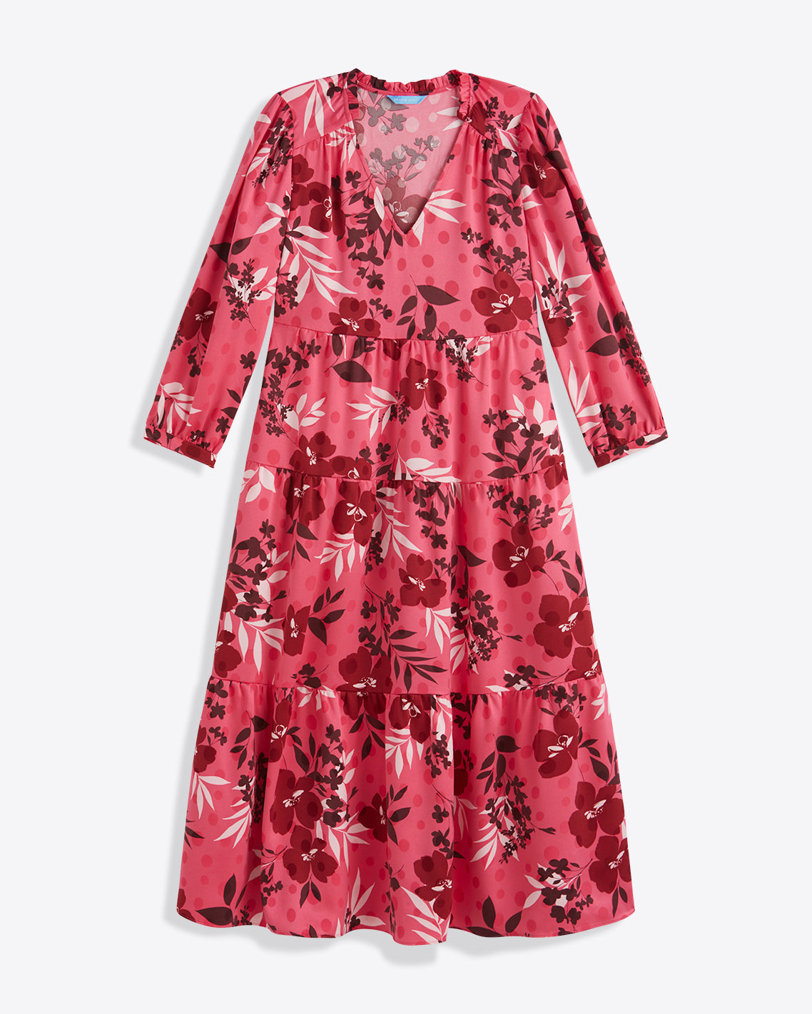 Draper James Spring Floral Katie Midi Dress in Spring Floral