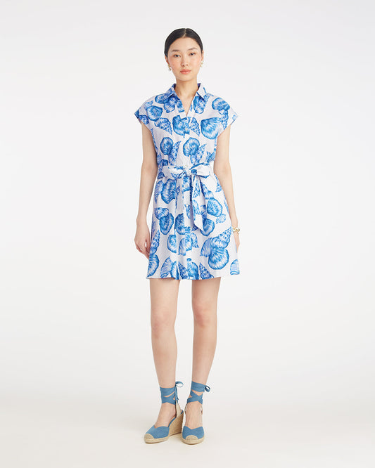 Draper James Seashells Trisha Shirtdress in Seashells