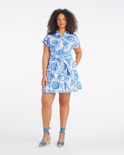 Draper James Seashells Trisha Shirtdress in Seashells
