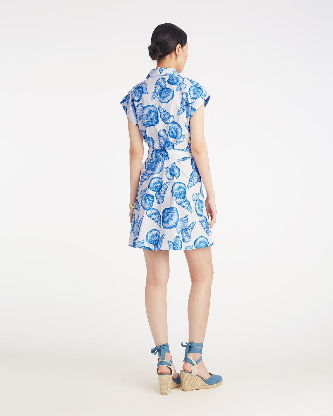 Draper James Seashells Trisha Shirtdress in Seashells