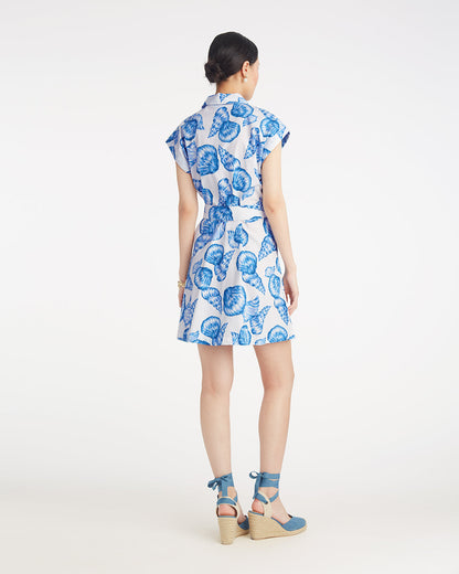 Draper James Seashells Trisha Shirtdress in Seashells