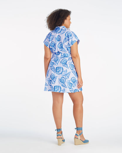Draper James Seashells Trisha Shirtdress in Seashells