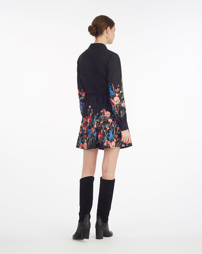 Draper James Moonlit Blooms Ellie Shirtdress in Moonlit Blooms