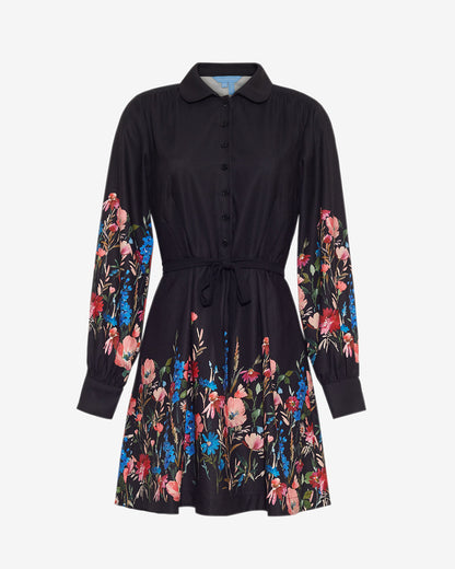 Draper James Moonlit Blooms Ellie Shirtdress in Moonlit Blooms