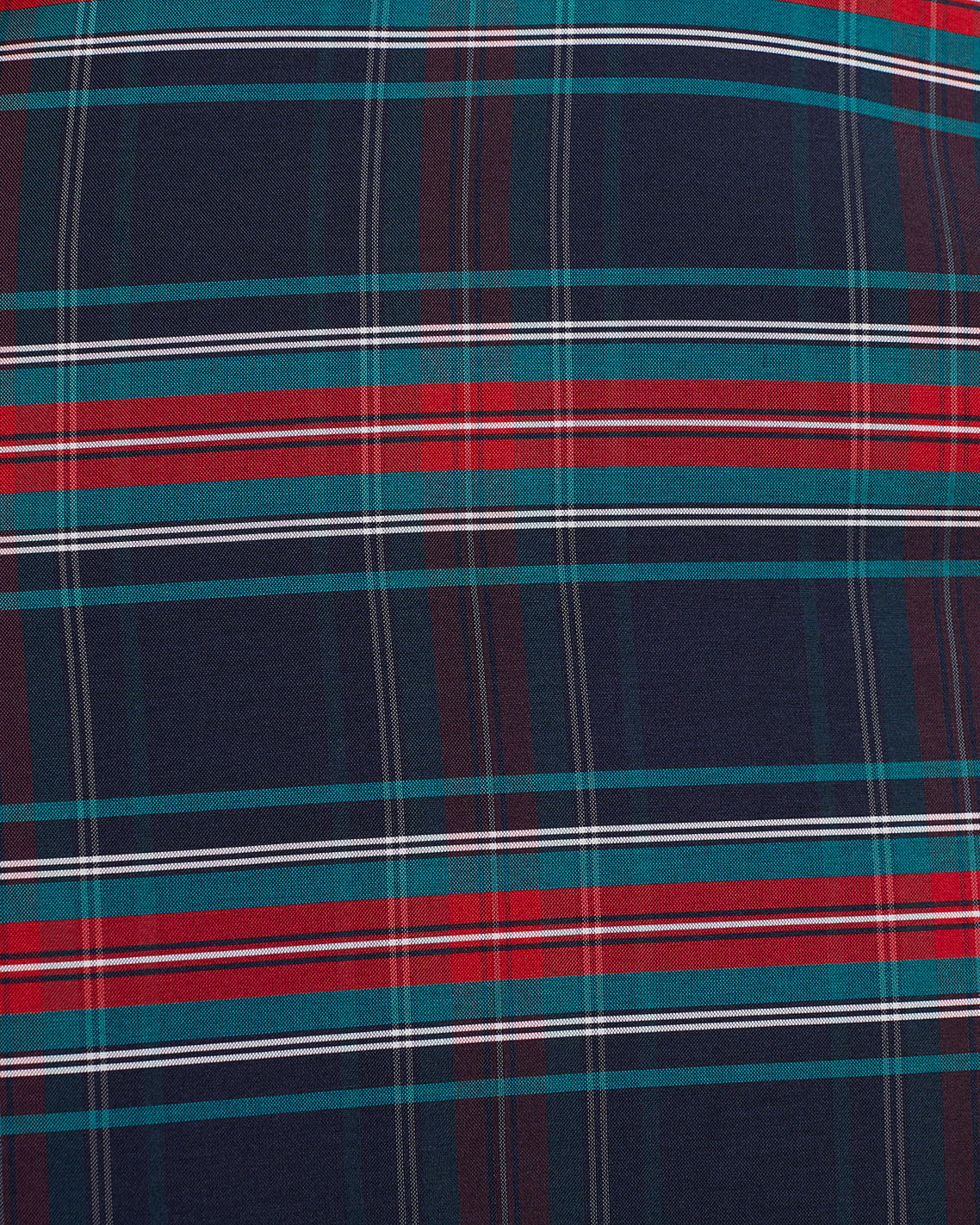 Draper James Georgia Plaid Imogen Mini Shirtdress in Taffeta