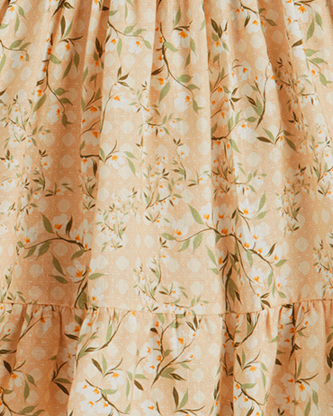 Draper James Floral Rattan Wilson Mini Dress in Floral Rattan