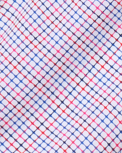 Draper James Stitched Grid Trisha Shirtdress in Stitched Grid