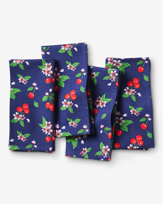 Draper James Multicolor Cherry Blossom Napkin Set