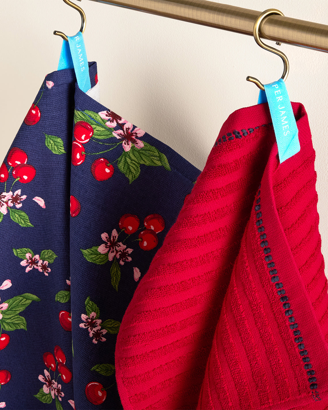 Draper James Multicolor Cherry Blossom Kitchen Towel Set