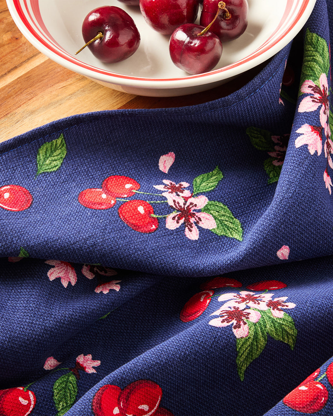 Draper James Multicolor Cherry Blossom Kitchen Towel Set