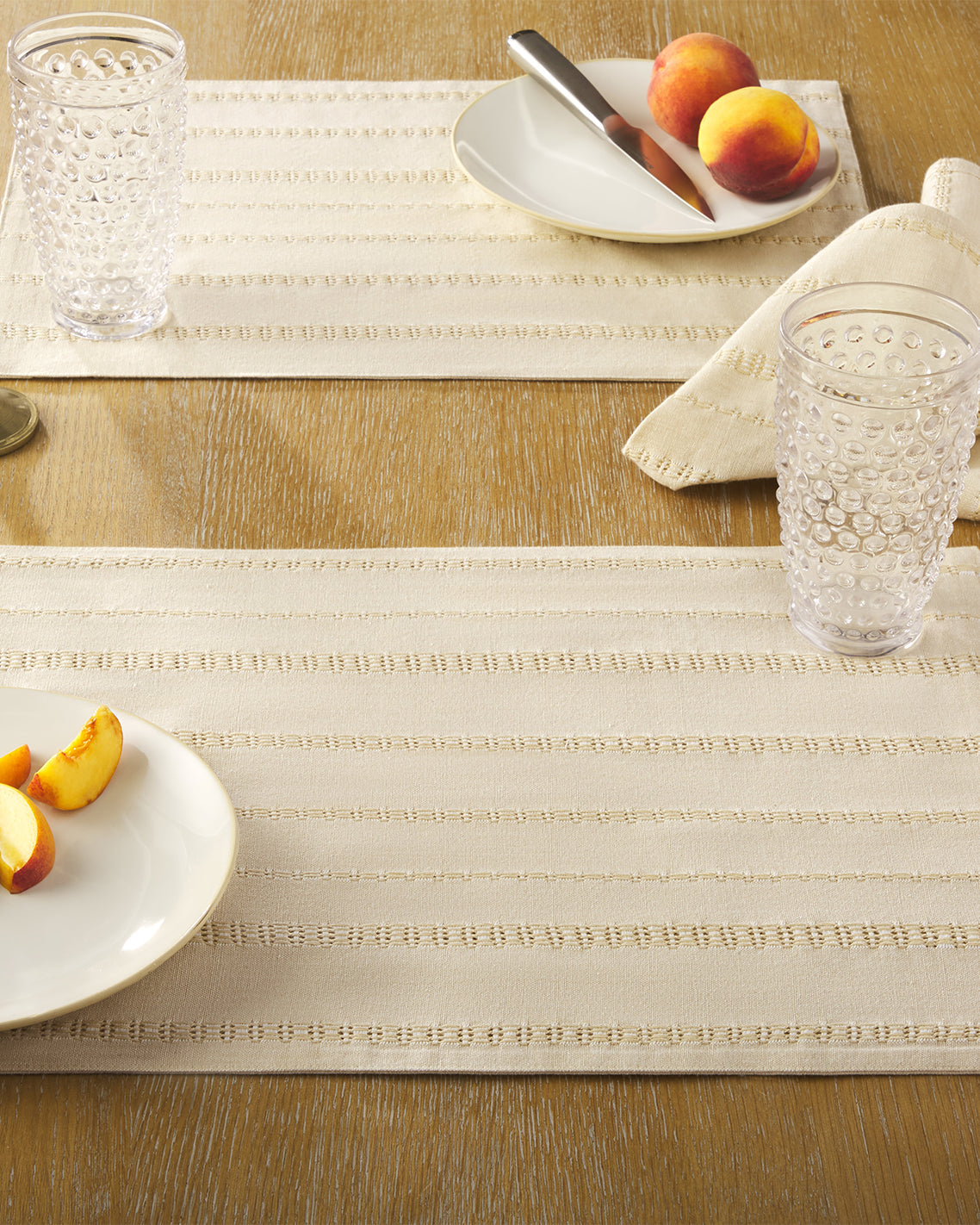 Draper James Natural Woven Placemat Set in Natural
