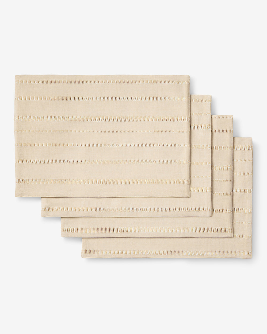 Draper James Natural Woven Placemat Set in Natural