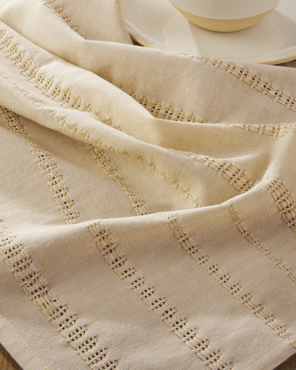 Draper James Natural Woven Napkin Set in Natural