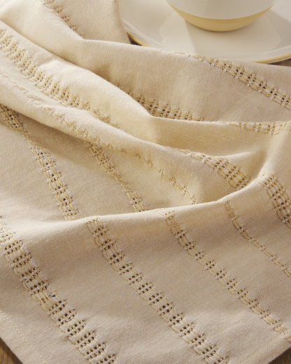 Draper James Natural Woven Napkin Set in Natural