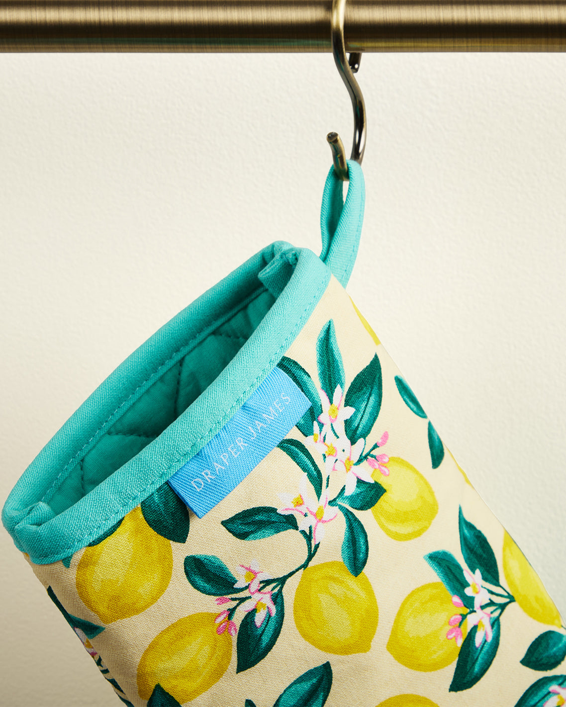Draper James Multicolor Lemon Blossom Silicone Mini Mitt Set