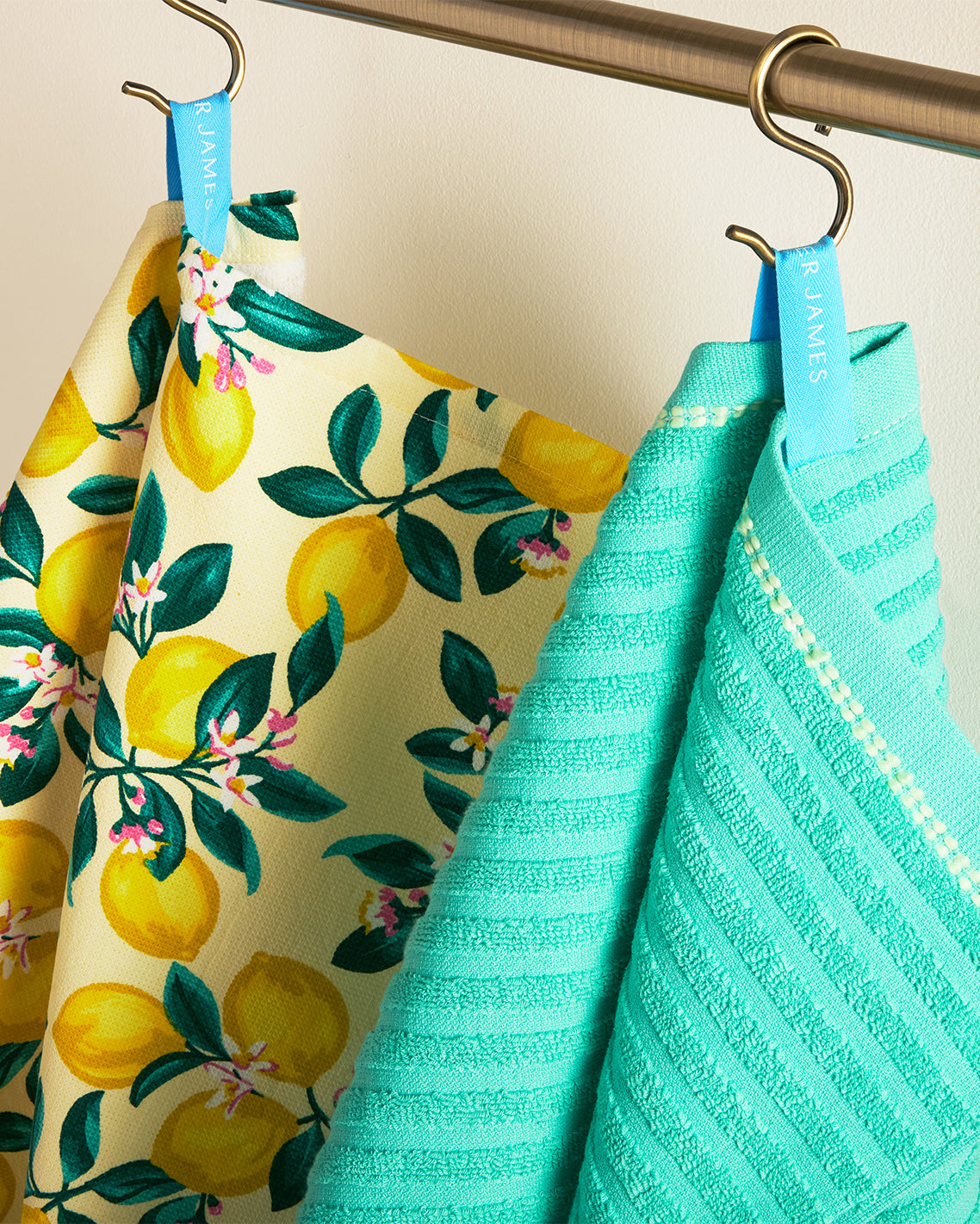Draper James Multicolor Lemon Blossom Kitchen Towel Set
