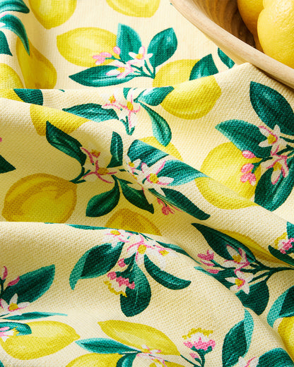 Draper James Multicolor Lemon Blossom Kitchen Towel Set