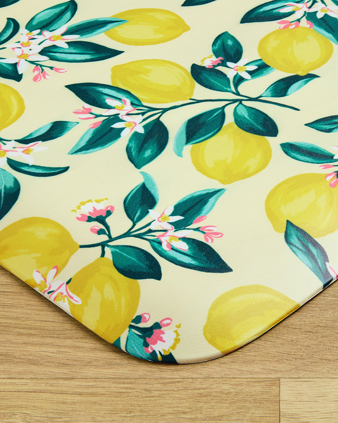 Draper James Multicolor Lemon Blossom Kitchen Mat