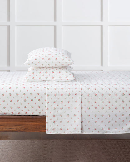 Draper James Pink Multi Ceraphina Floral Pink Sheet Set