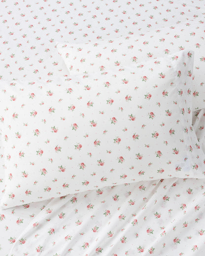 Draper James Pink Multi Ceraphina Floral Pink Sheet Set