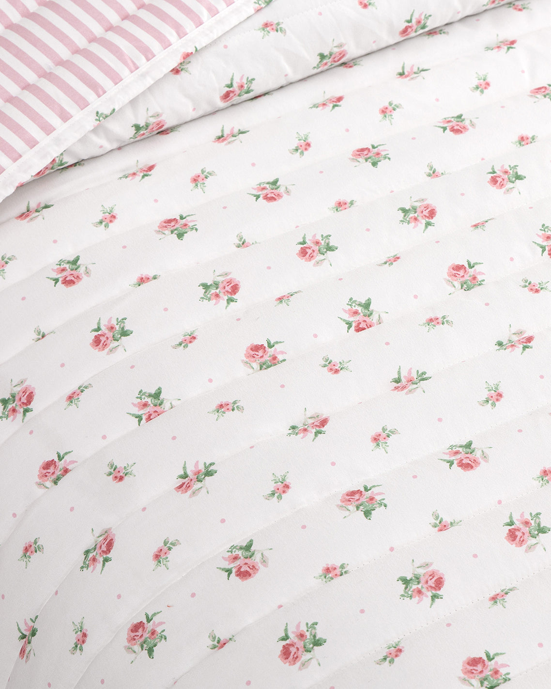 Draper James Pink Multi Ceraphina Floral Pink Quilt Set