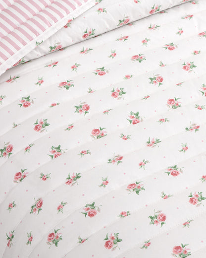 Draper James Pink Multi Ceraphina Floral Pink Quilt Set