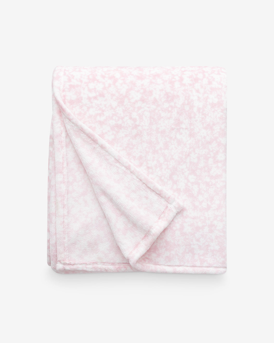 Draper James Pink Multi Chalk Pink Velvetloft Blanket