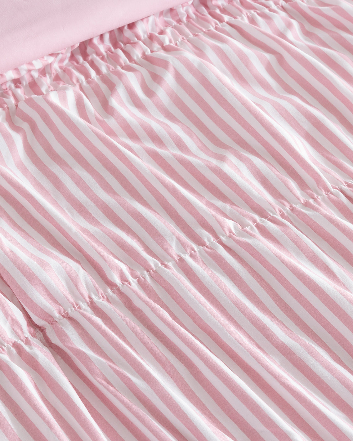 Draper James Pink Multi Kara Pinstripe Pink Comforter Set