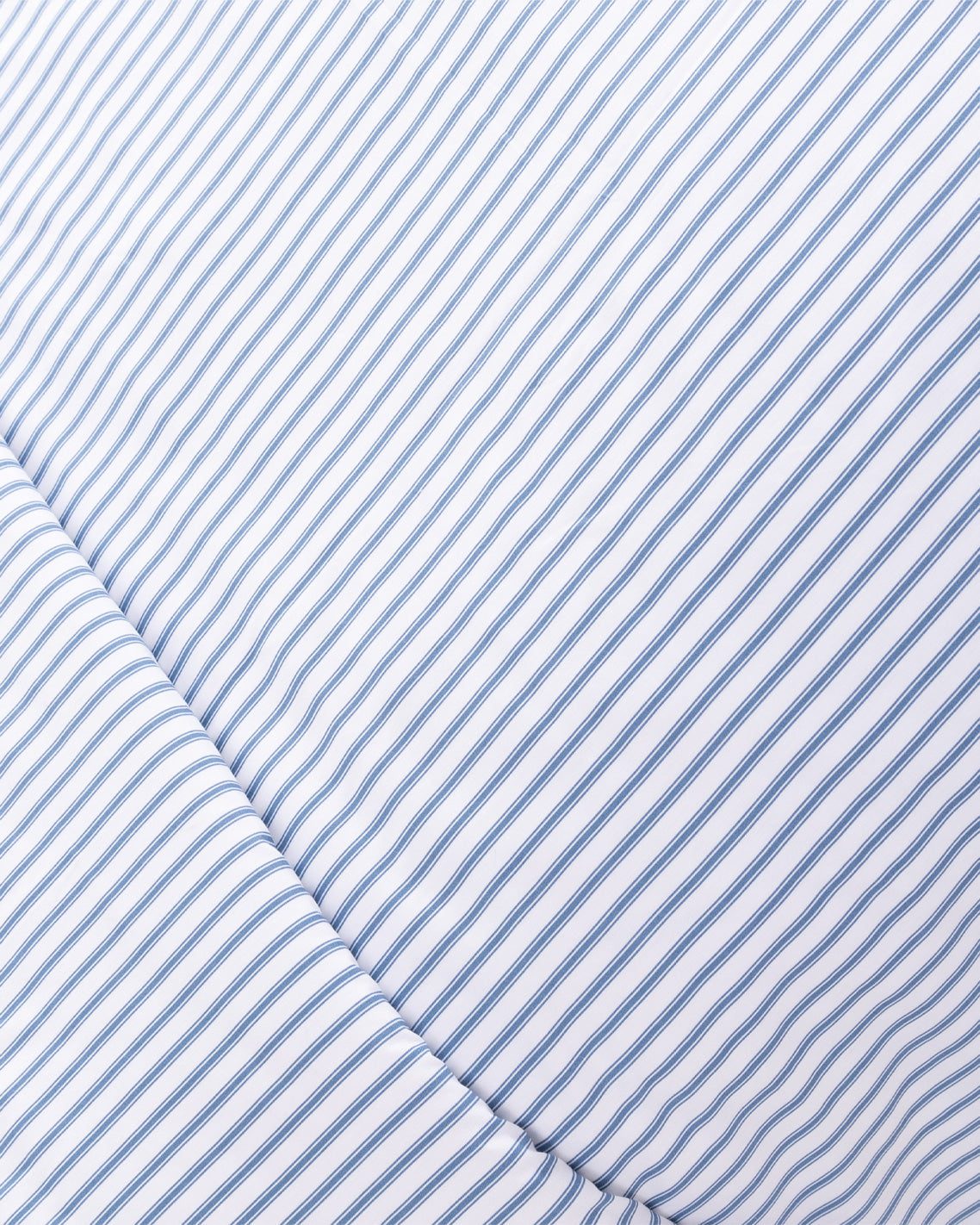 Draper James Blue Multi Amy Stripe Cotton Percale Duvet Set