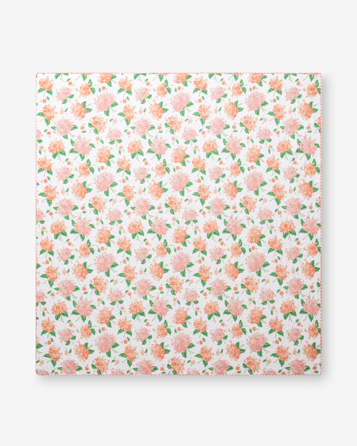 Draper James Pink Olivia Hydrangea Quilt Set