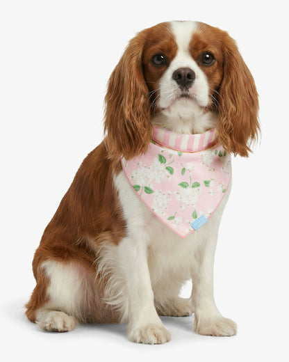 Draper James Pink Pink Reversible Hydrangea Bandana