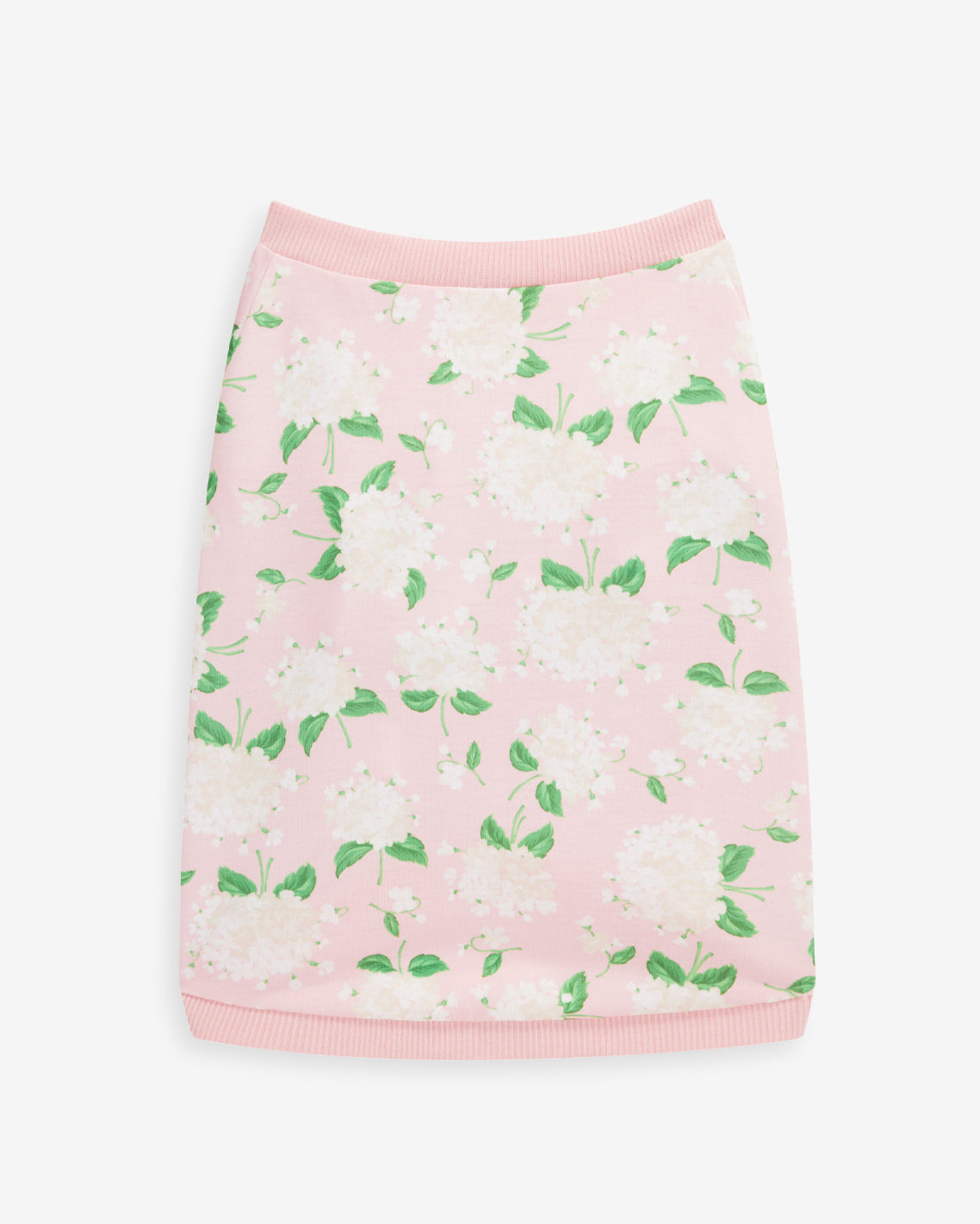 Draper James Pink Pink Hydrangea Print Sweatshirt